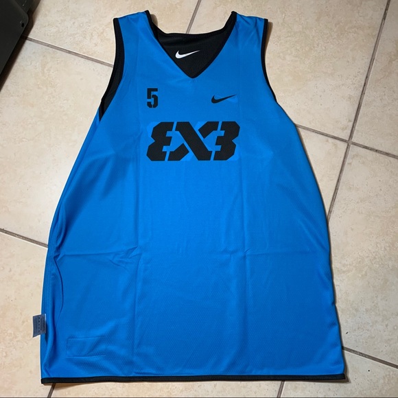 Nike Fiba 3x3 #5 basketball jersey reversible - Picture 5 of 7